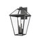 Z-Lite Talbot 4 Light Outdoor Wall Sconce, Black & Clear Beveled 579XLX-BK - alternate 1